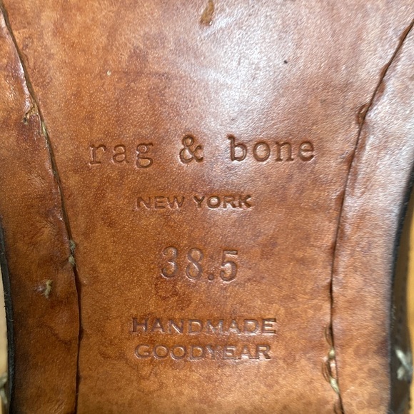 RAG AND BONE PEARCE OVER THE KNEE BOOTS 38.5 - Picture 8 of 9